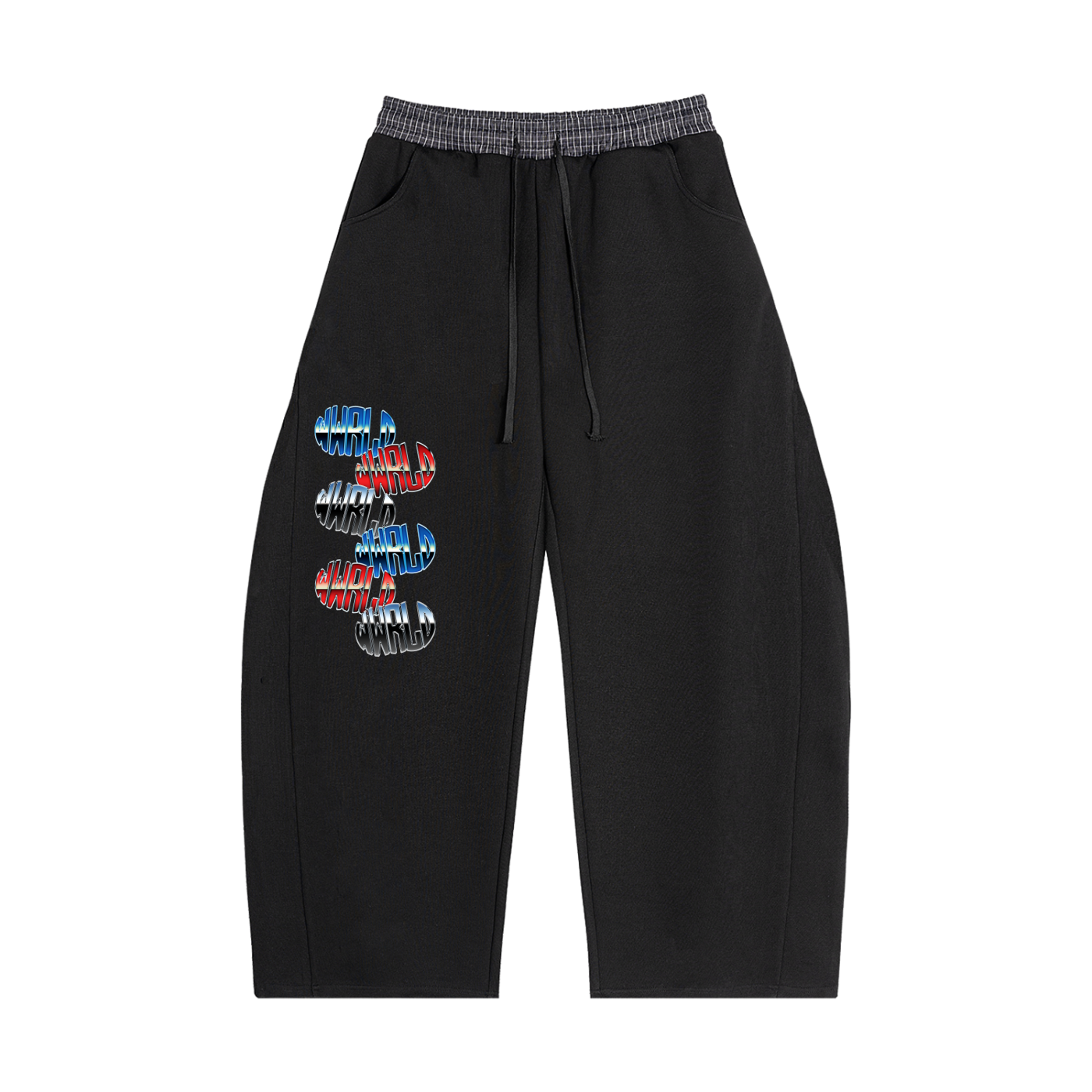 W. WRLD TRI COLOR LOGO SWEATS