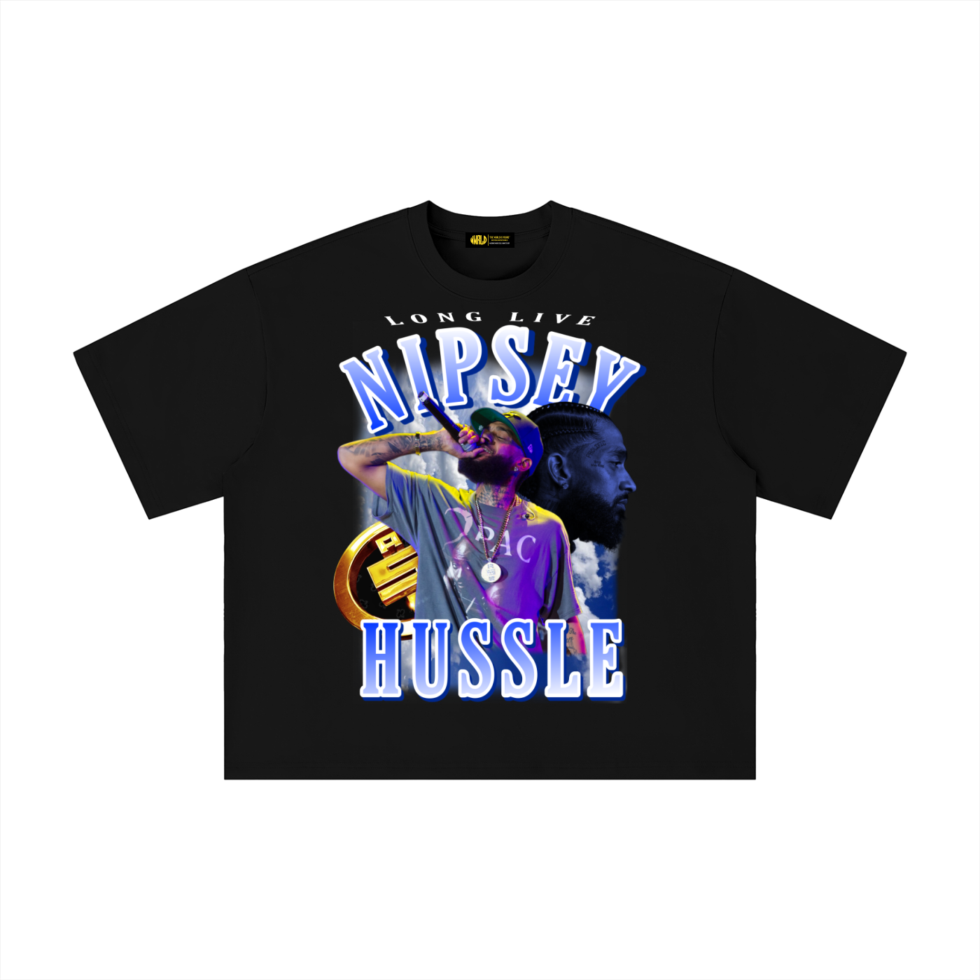 LL NIP HUSSLE BOXY TEE